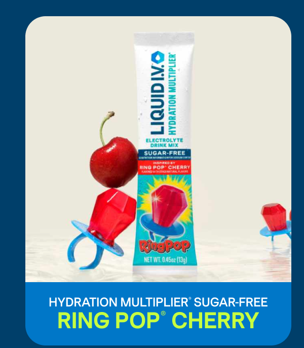 Hydration Multiplier Sugar-Free Ring Pop Cherry
