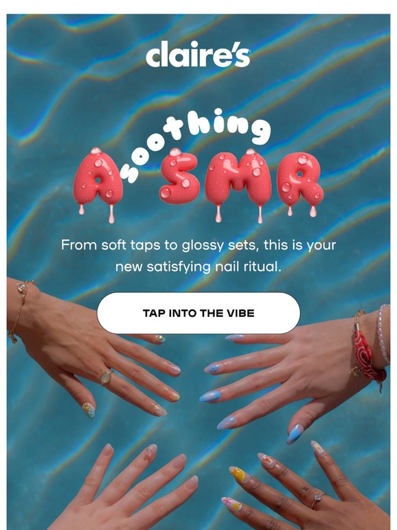 ASMR-worthy nails 💅
