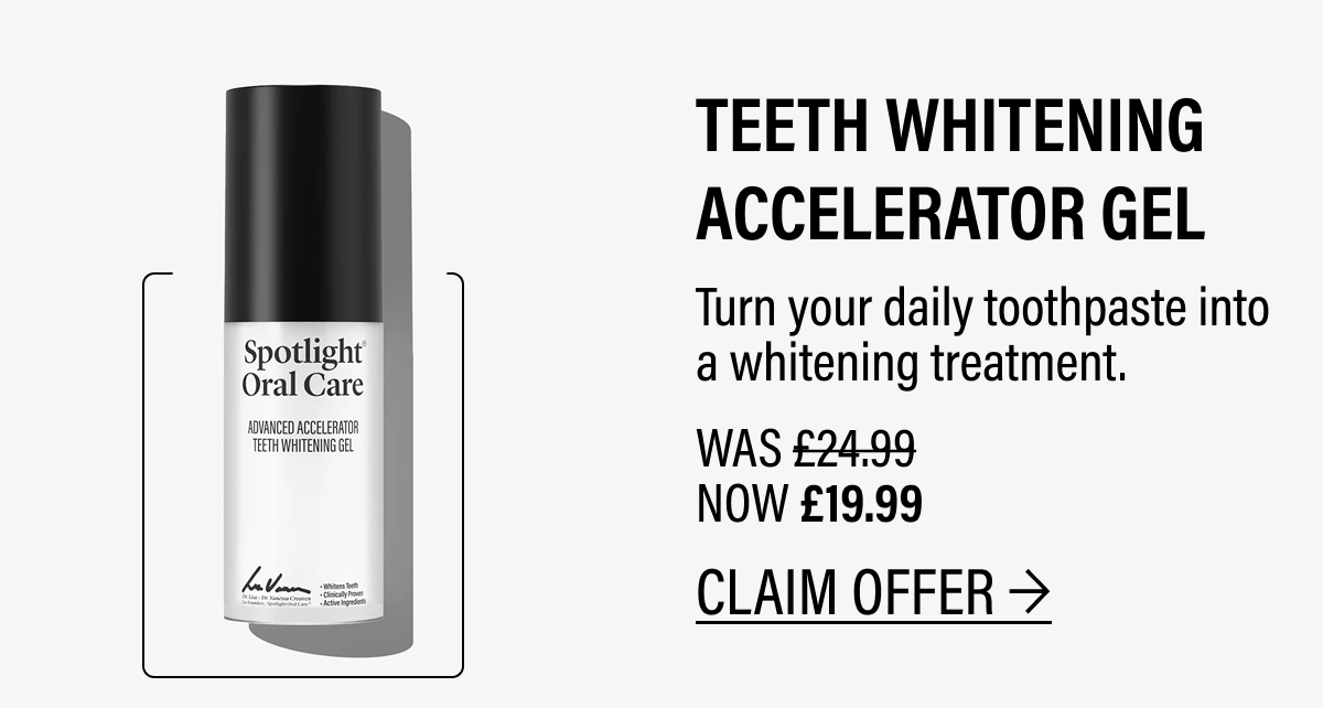 TEETH WHITENING ACCELERATOR GEL