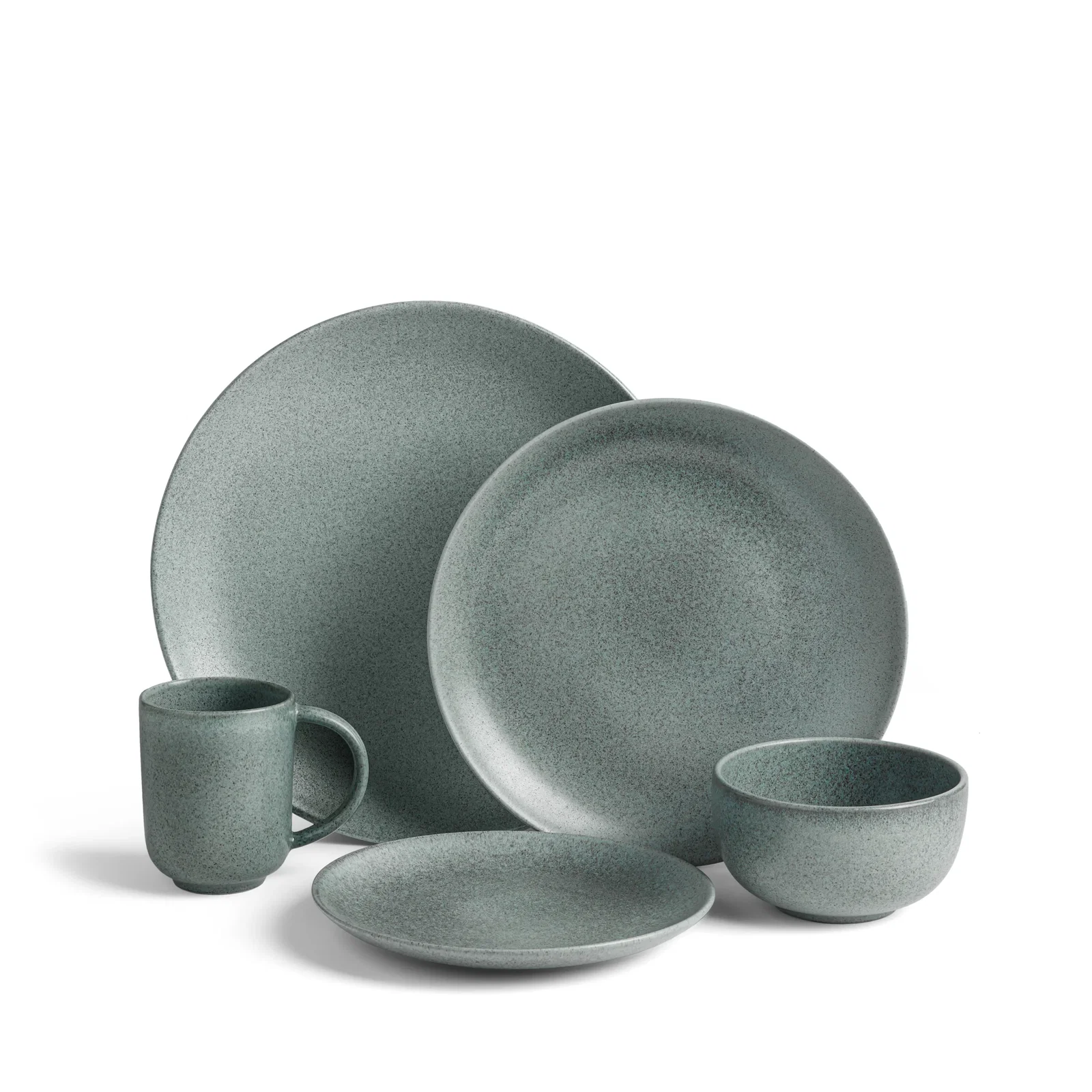 Image of Terra Dinnerware Set - Seafoam