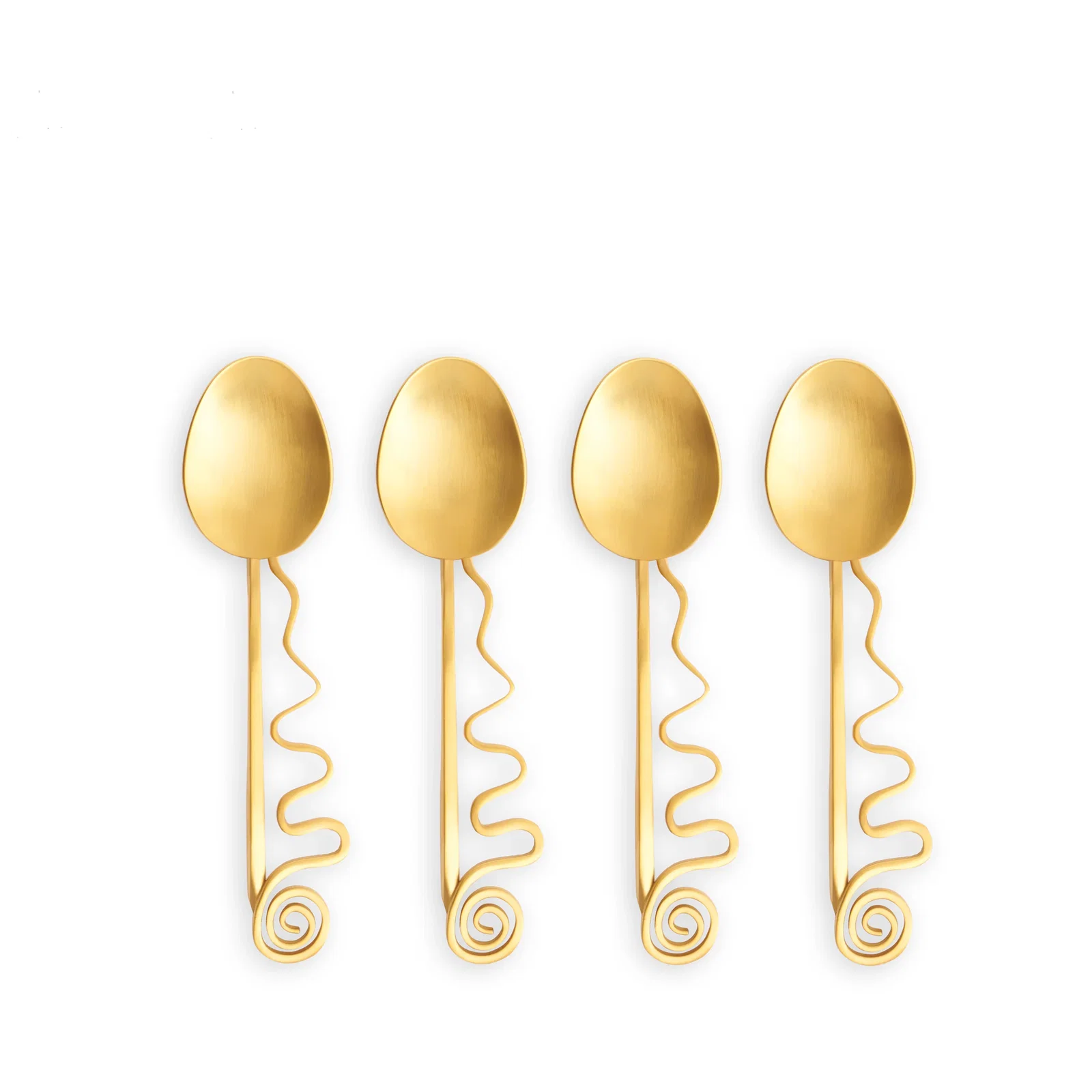 Image of Spirale Cocktail Spoons (Set of 4)