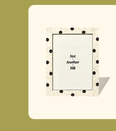 Polka Dot Photo Frame