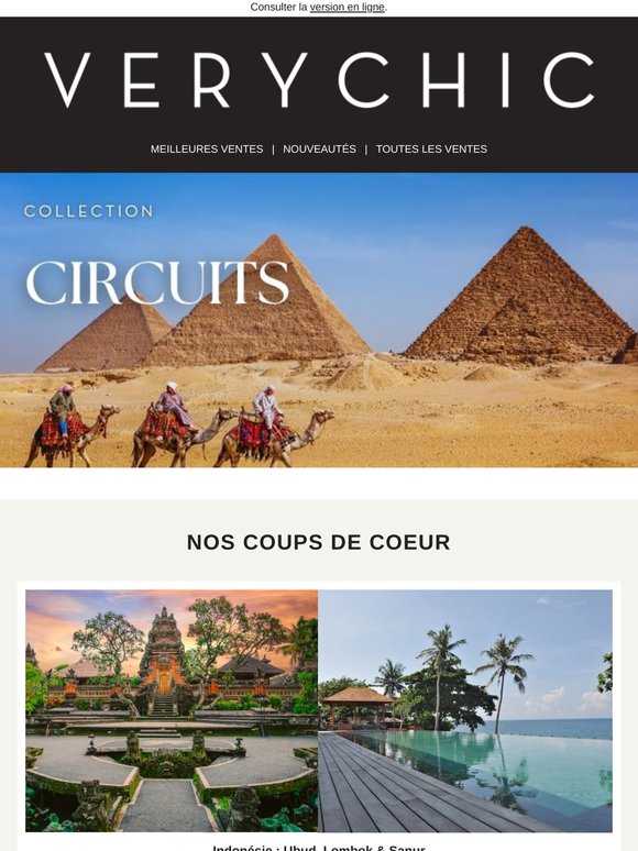Nos circuits premium pour vous