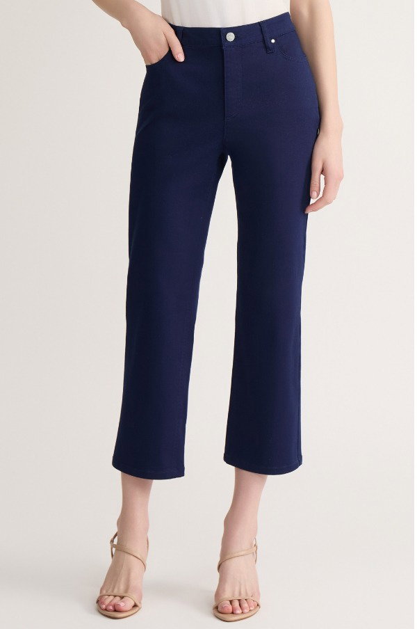 Lexington Straight Leg Cropped Jeans