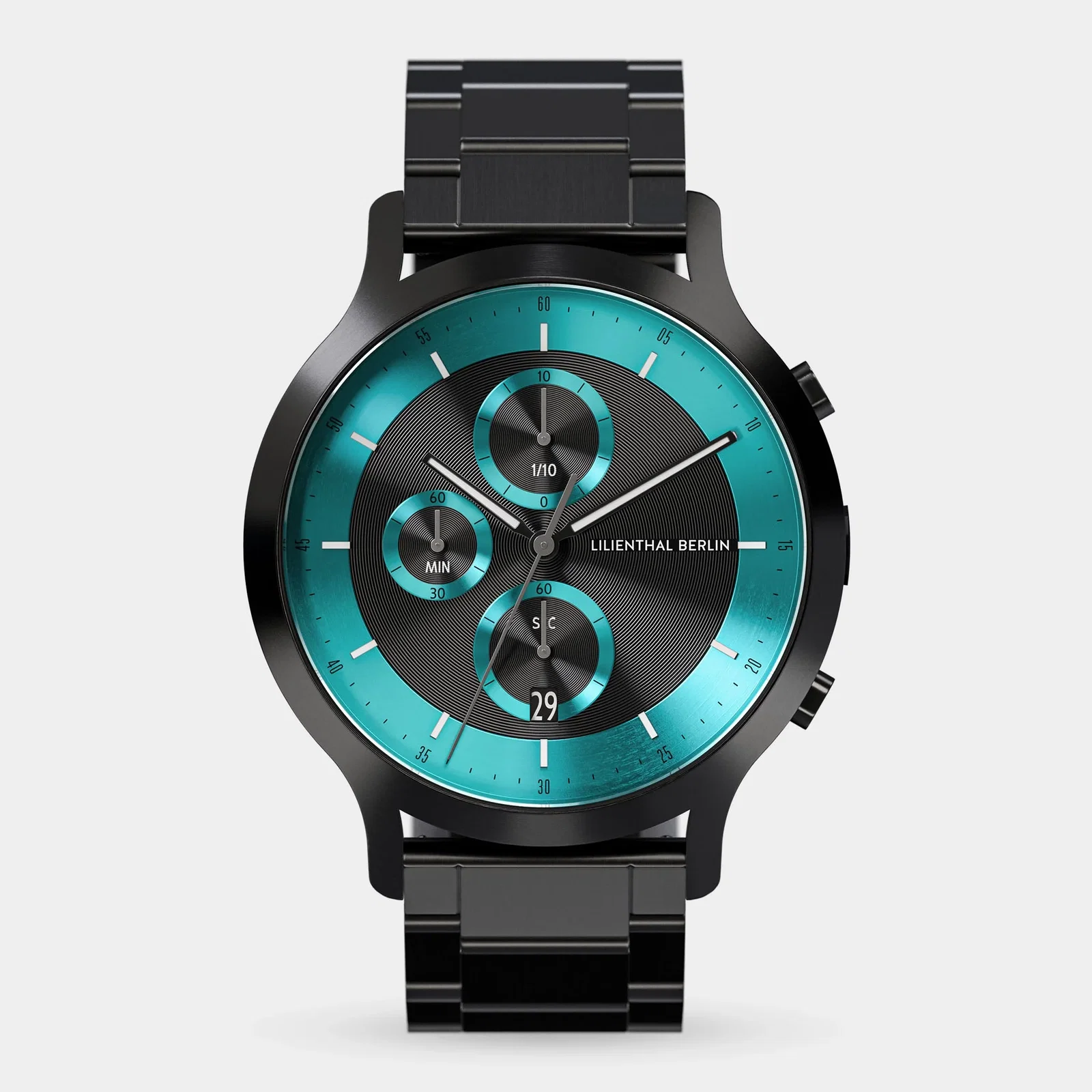 Image of Chronograph LP – Black Cyan