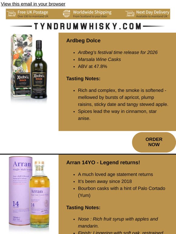 Ardbeg Dolce - Latest release - OUT NOW