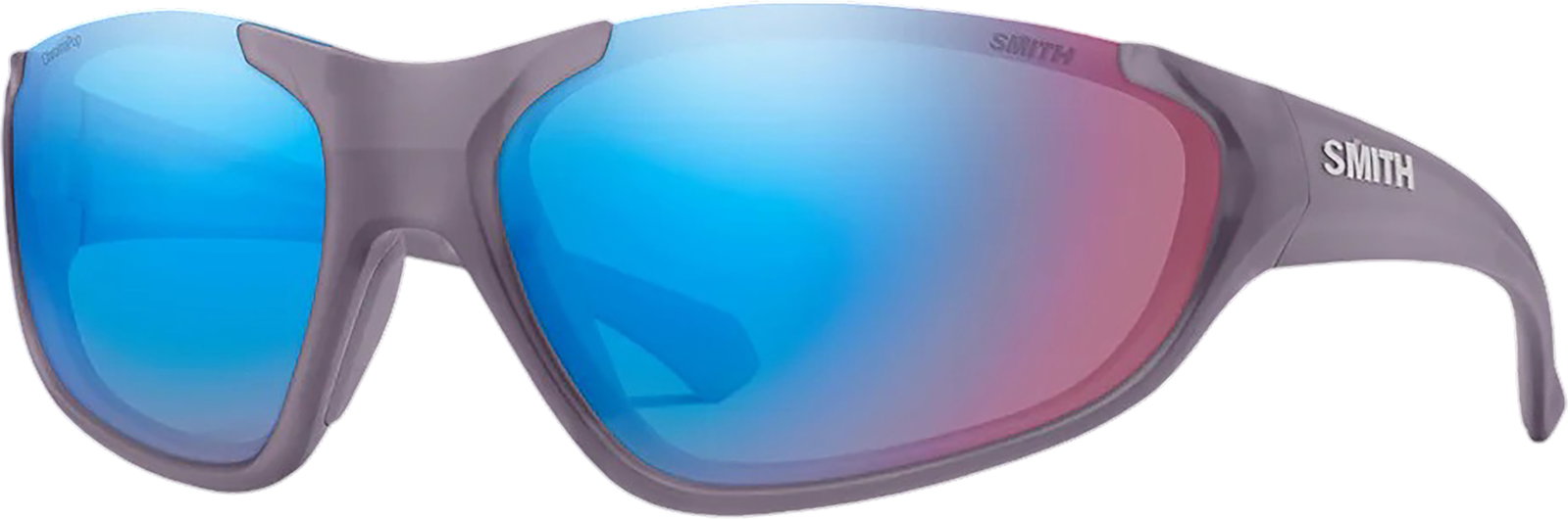 Smith Optics,  Sliders Sunglasses - Electric Supernova - ChromaPop Blue Mirror Lens 