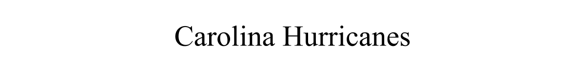 Carolina Hurricanes