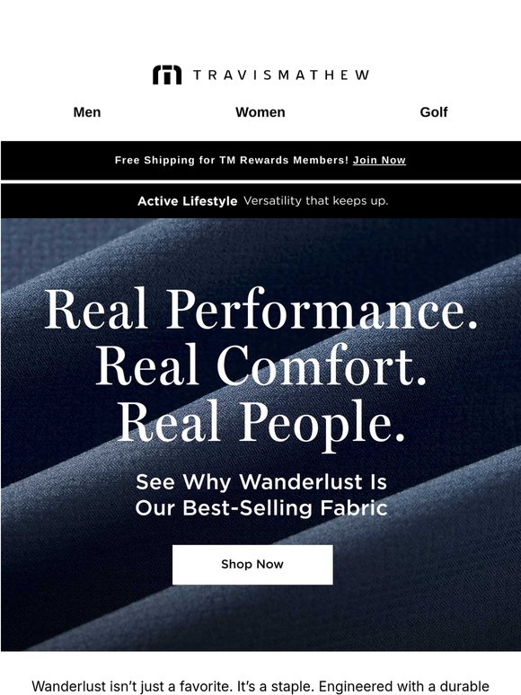 Real Performance. Real Comfort. Real People.