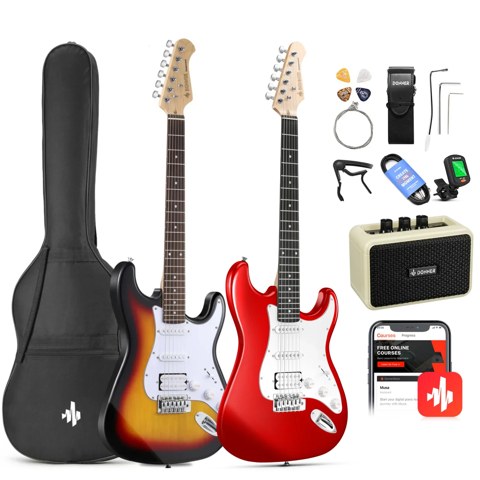 Donner DST-100 Electric Guitar Kit