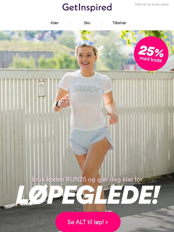Klar, ferdig, løp! 🏃‍♀️