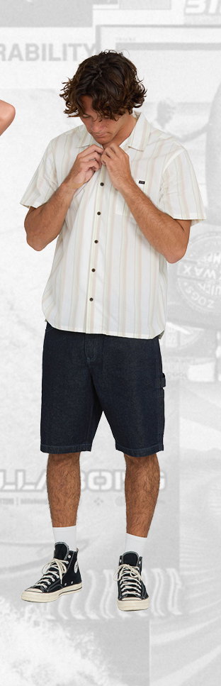 Victoria Vacay Short Sleeve Woven Shirt