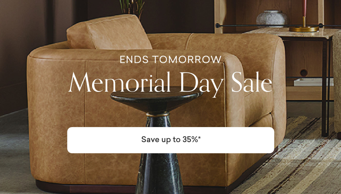 Ends Tomorrow. Memorial Day Sale. Up to 35% off. Shop Now
