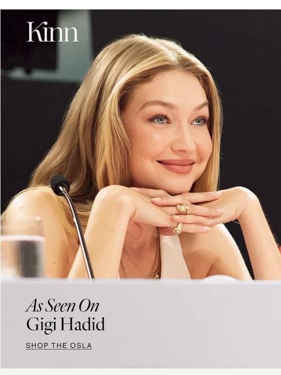 AS SEEN ON—Gigi Hadid