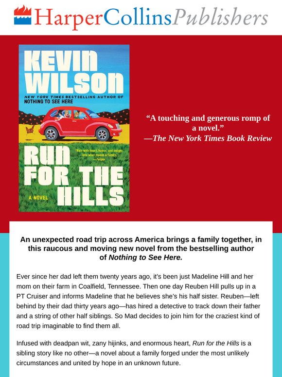 Now in paperback from Kevin Wilson, the bestselling author of Nothing To See Here