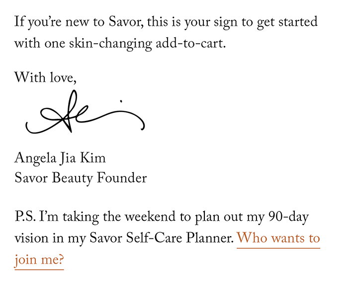 P.S. I’m taking the weekend to plan out my 90-day vision in my Savor Self-Care Planner.