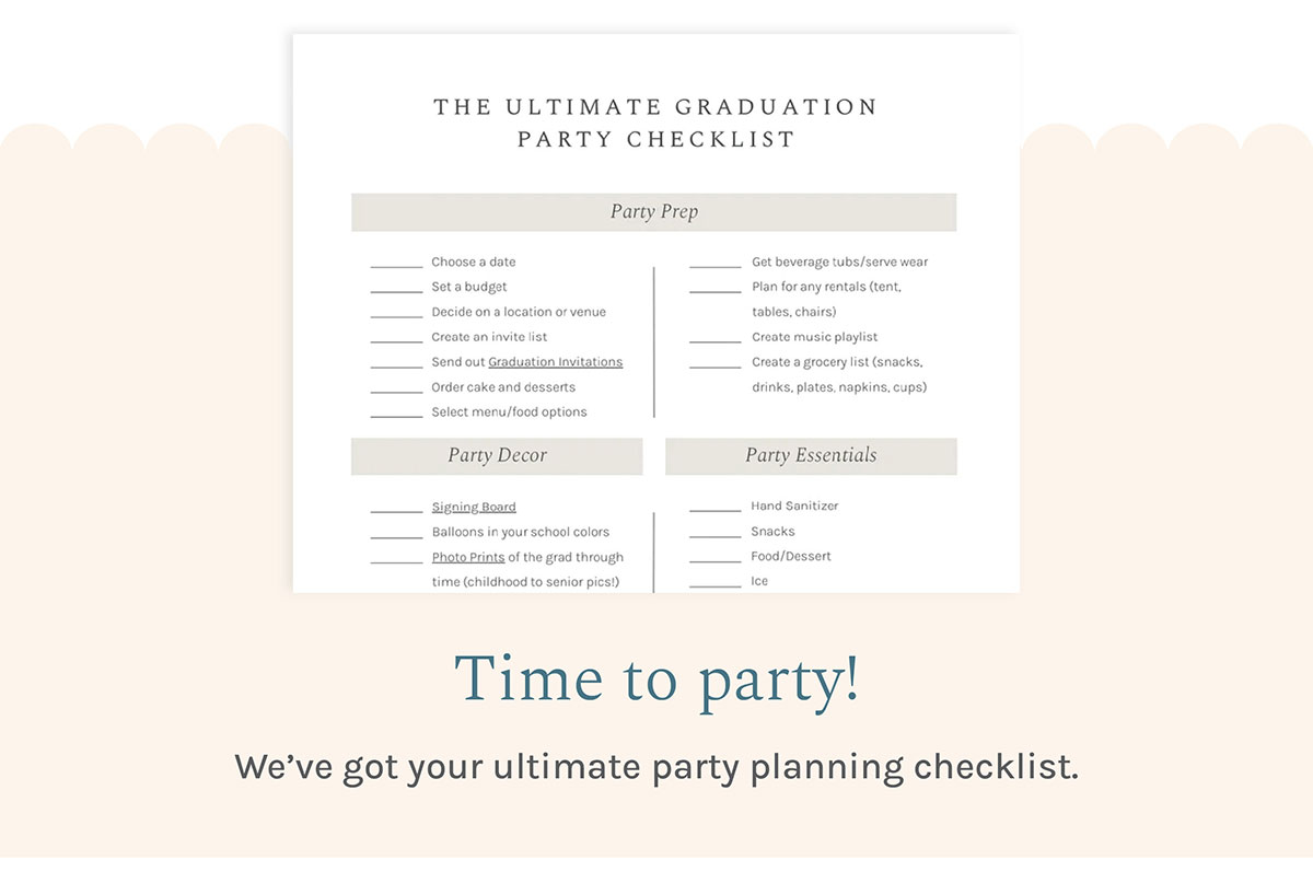 The ultimate party planning checklist