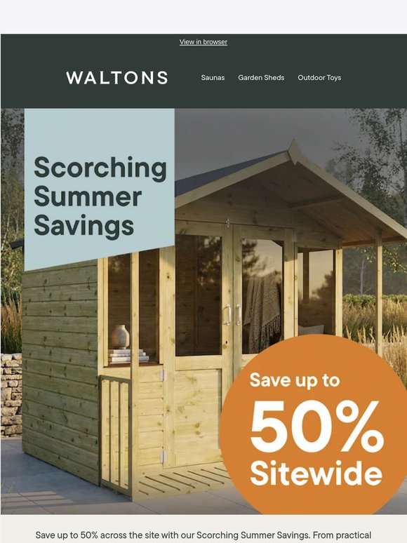 Scorching Summer Savings ☀️