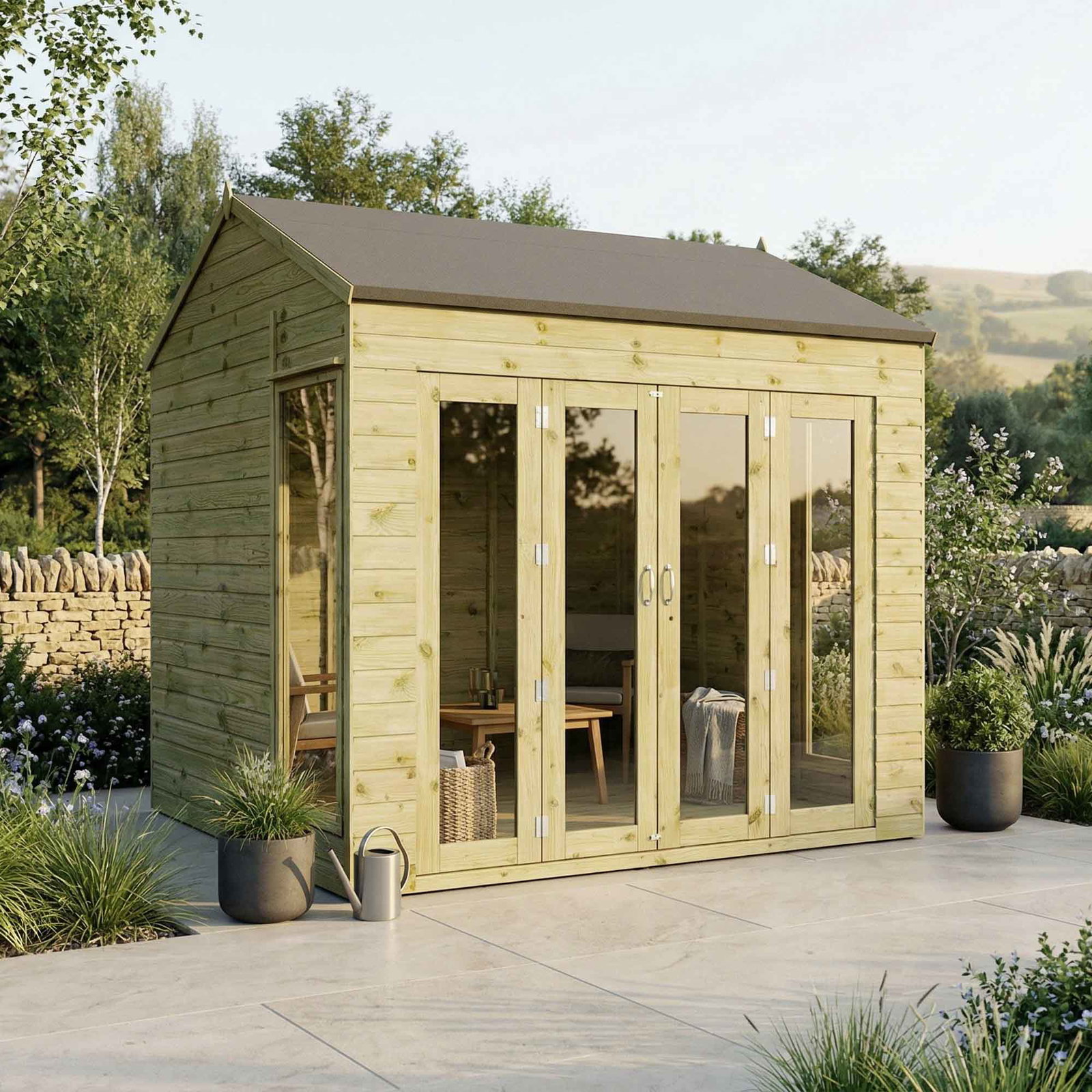 Image of Vermont Wooden Summerhouse