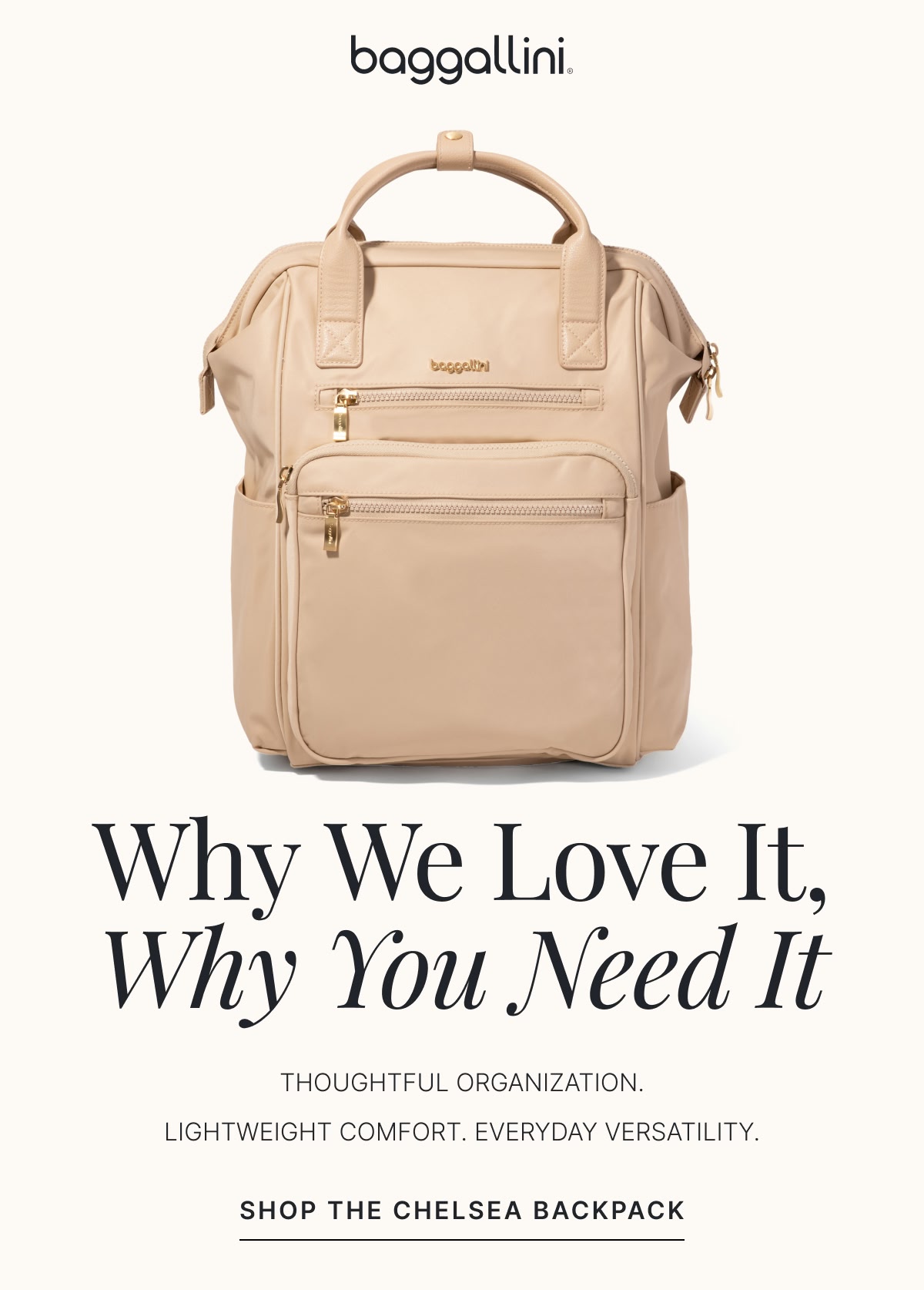 Why We Love It, Why You Need It | The Chelsea Backpack >