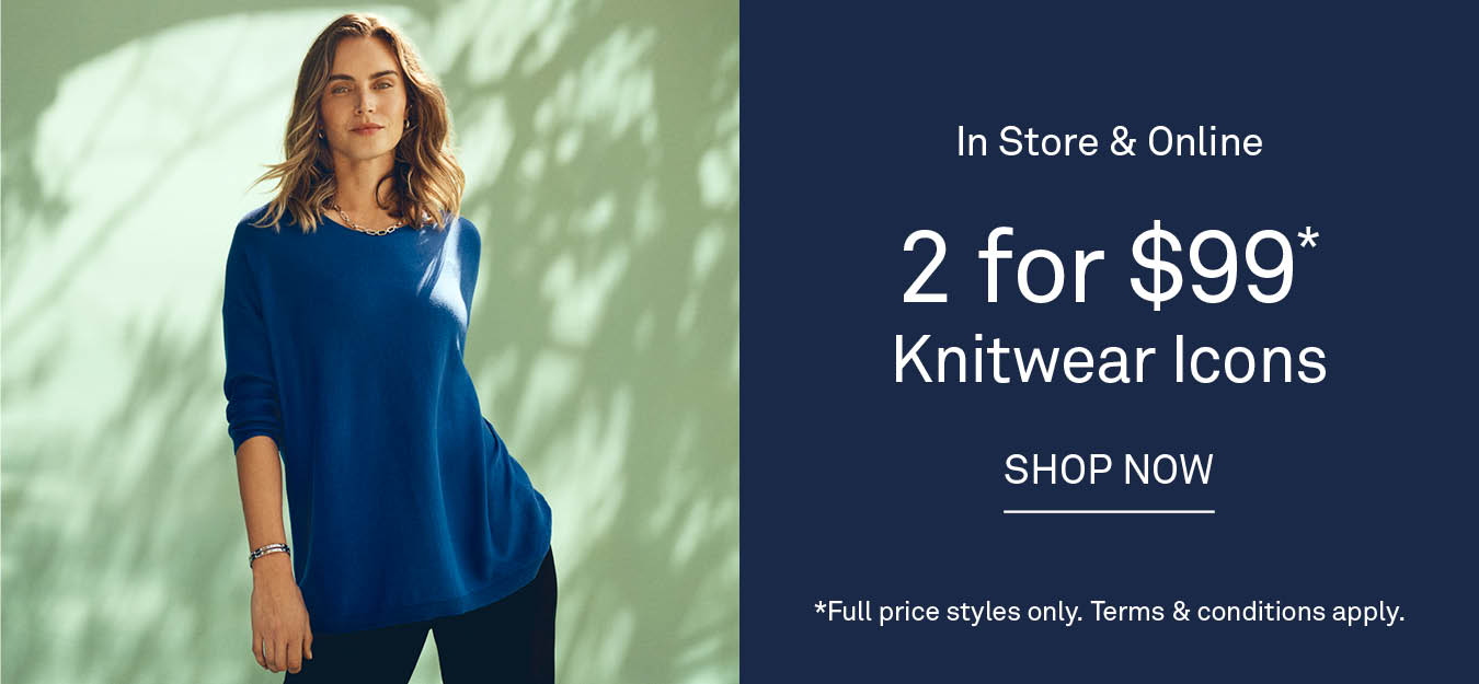 2 for $99 Knitwear