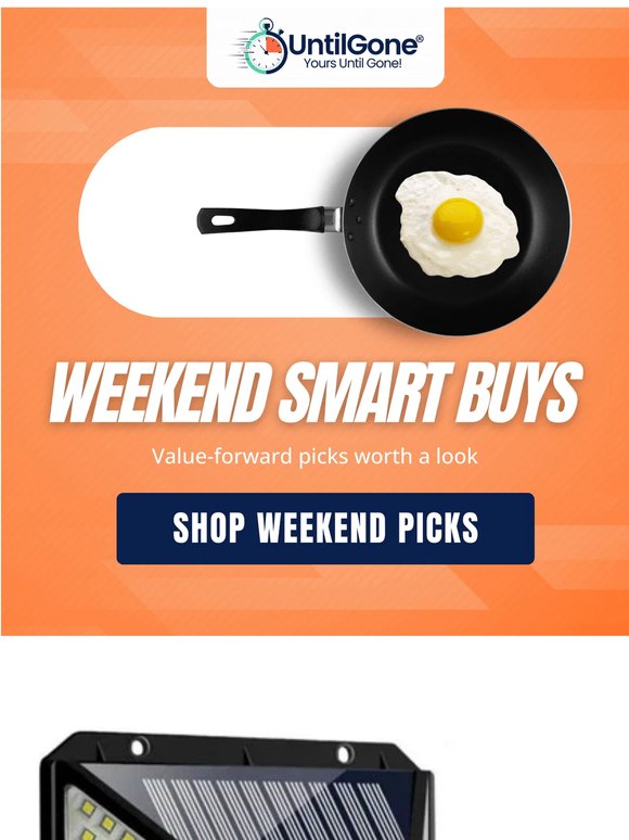 Saturday deals. Grab them now.