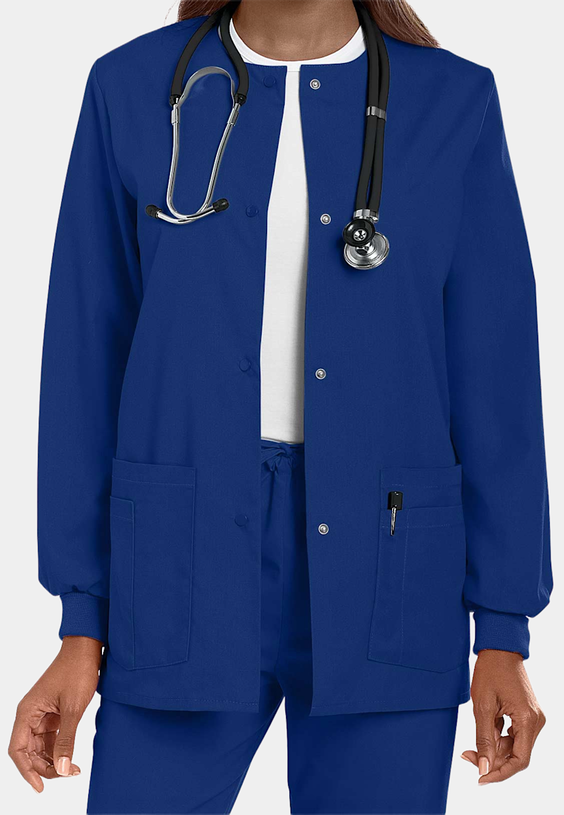 Landau Essentials Warm-up Scrub Jackets
