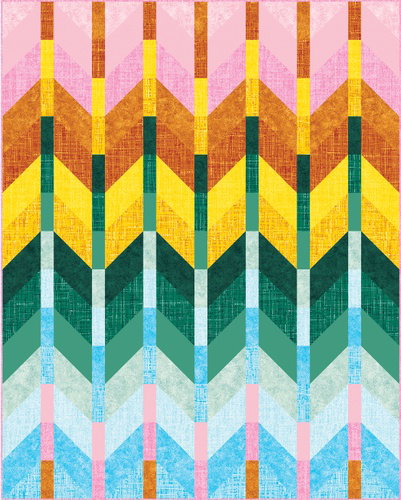 Image of Ombre Mountains Quilt Kit