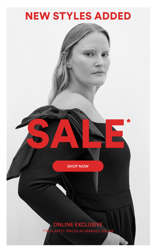 Shop New Sale* Styles Added Online