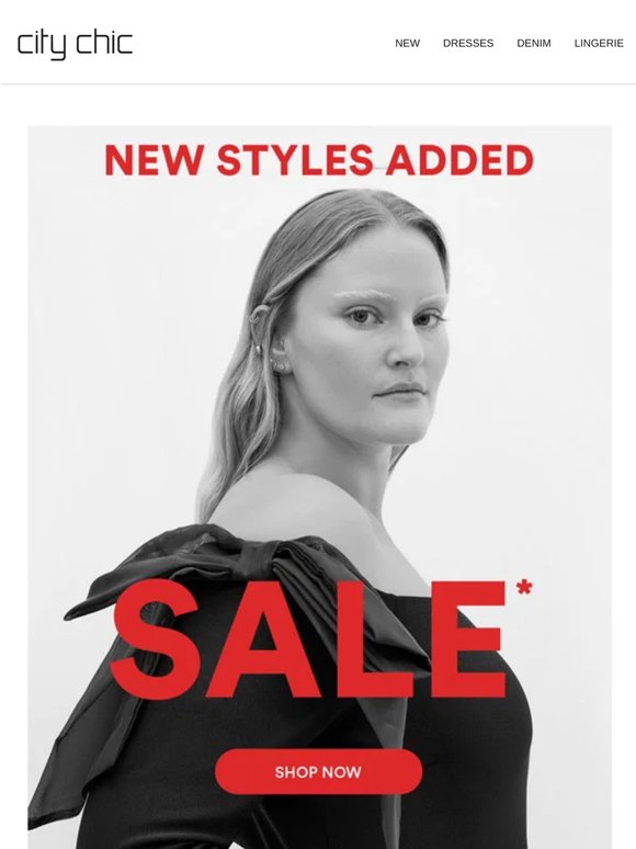 Just Added & Selling Fast: New Sale* Styles Added Online