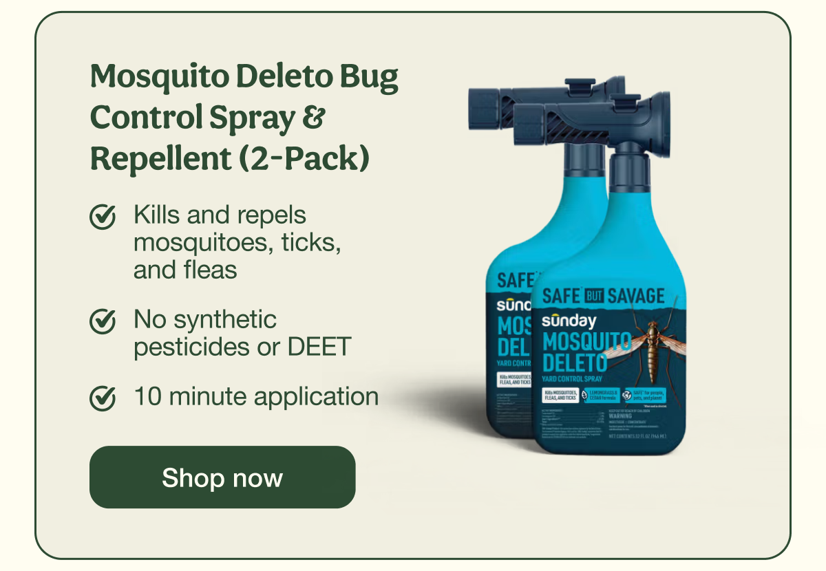 Mosquito Deleto Bug Control Spray & Repellent (2-Pack) | Shop now