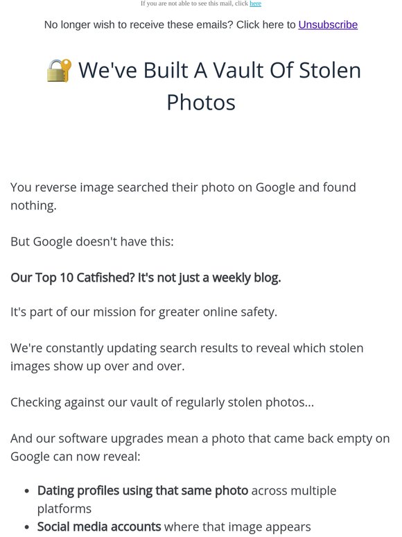 Reverse image search just got personal.