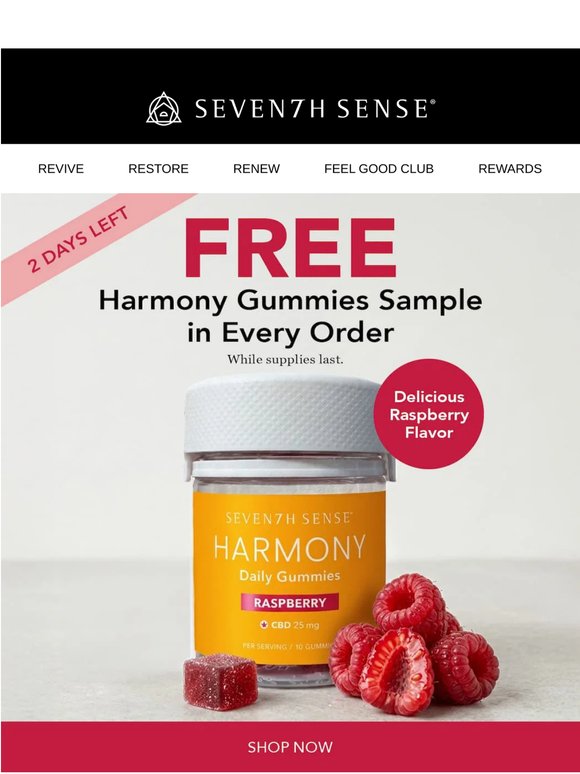 A Sweet Surprise 🍓 Your Free Gummies Await!
