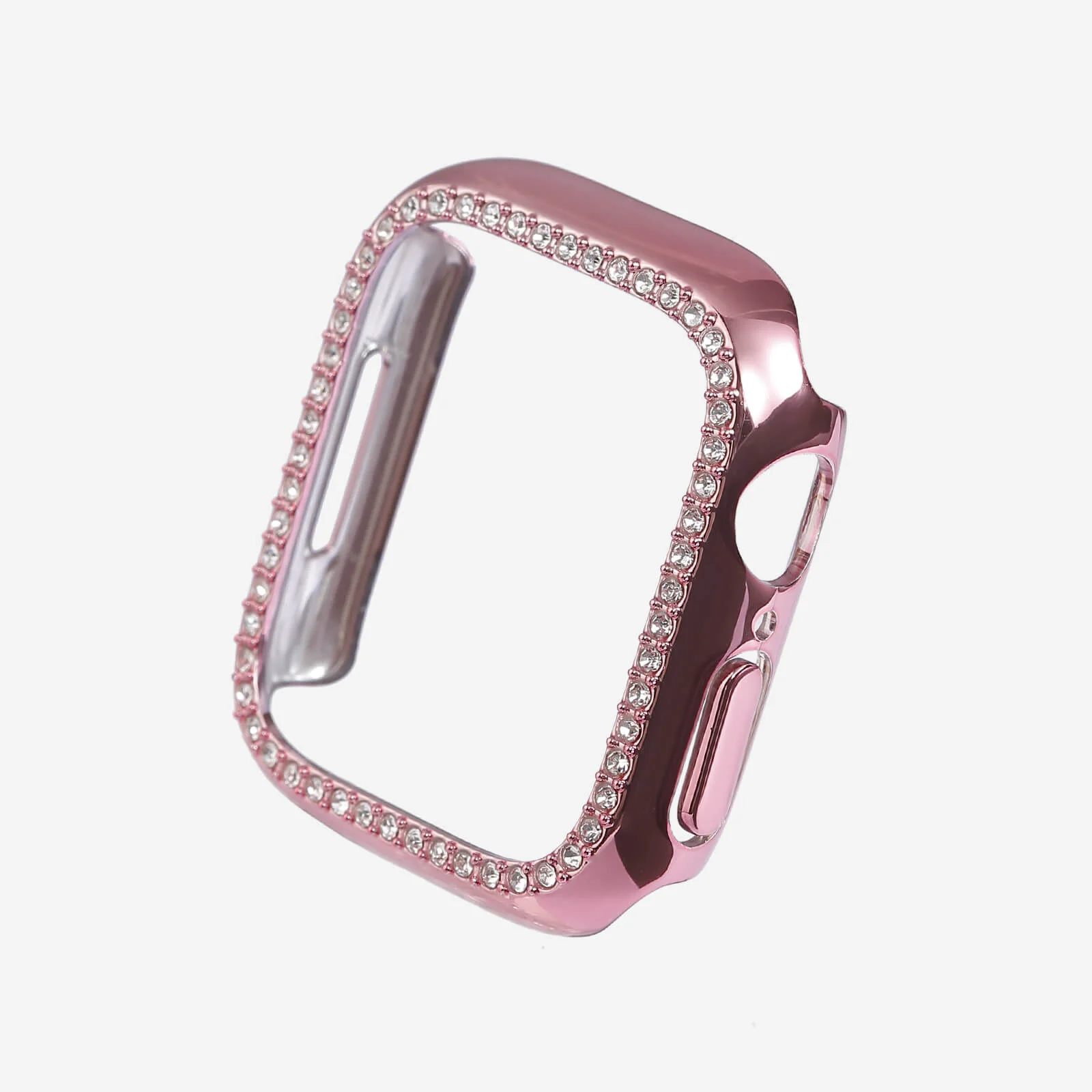 Image of Apple Watch Single Halo Crystal Bumper Case - Rose Gold