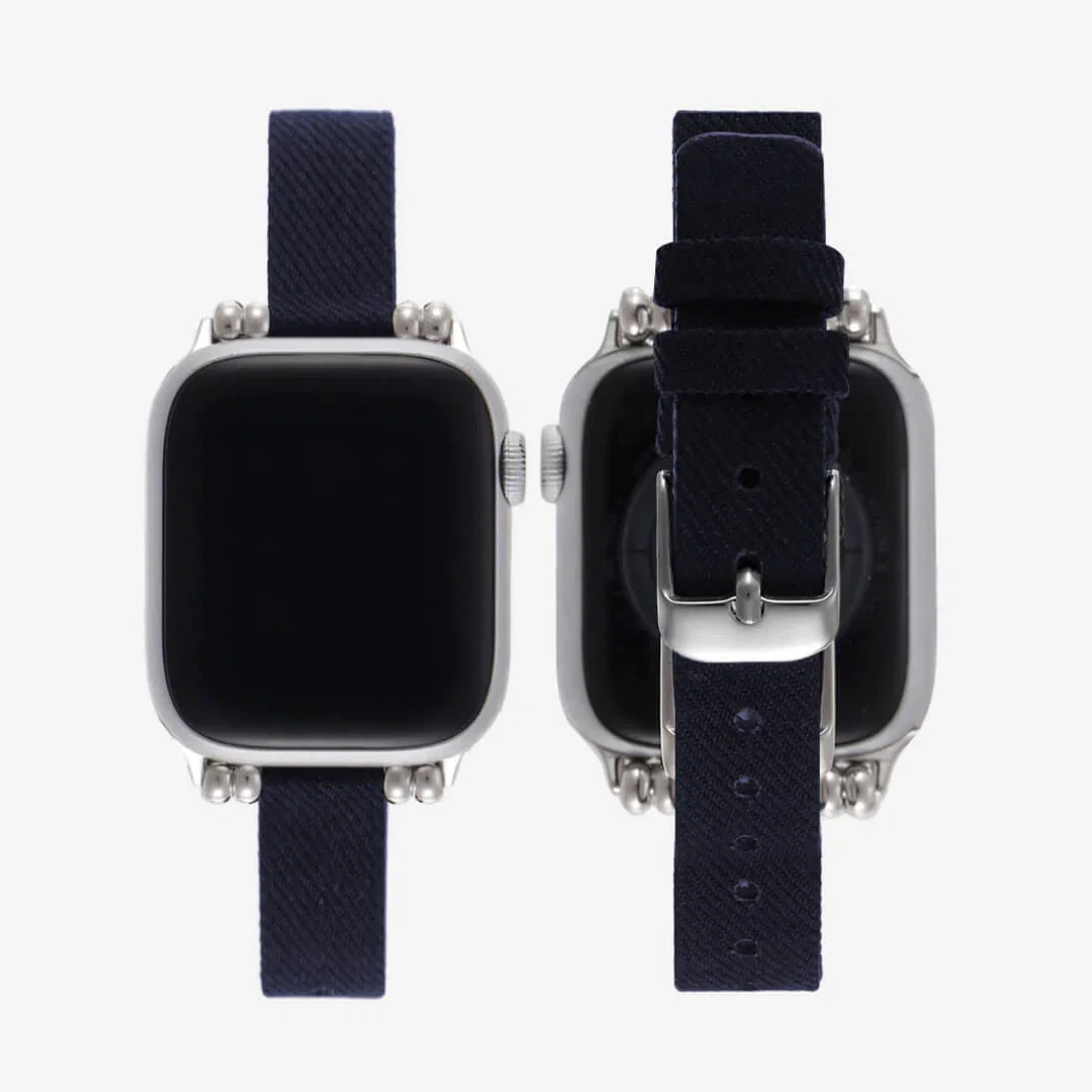 Image of Helsinki Canvas Apple Watch Band - Navy