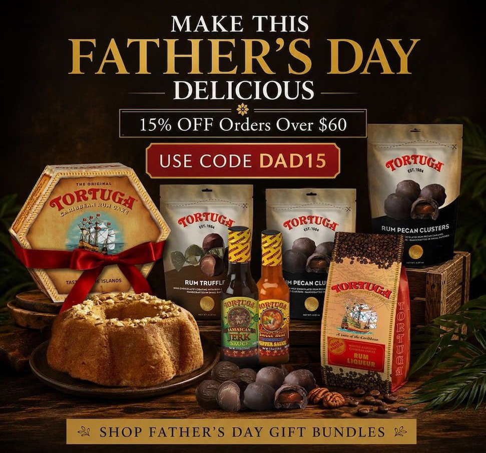 Father's Day promotional image featuring gift bundle selection