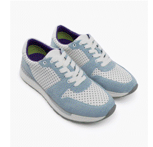 Blue Sneakers 