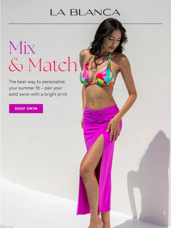 Your Swimwear Mix & Match Guide