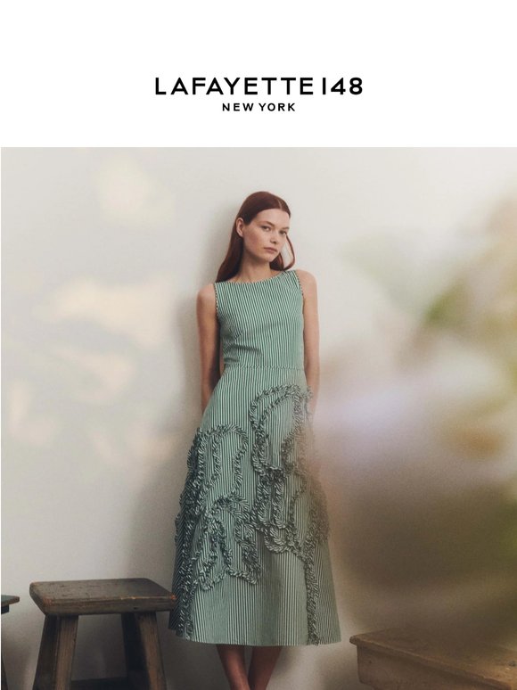 Garden Party: The Striped Dress