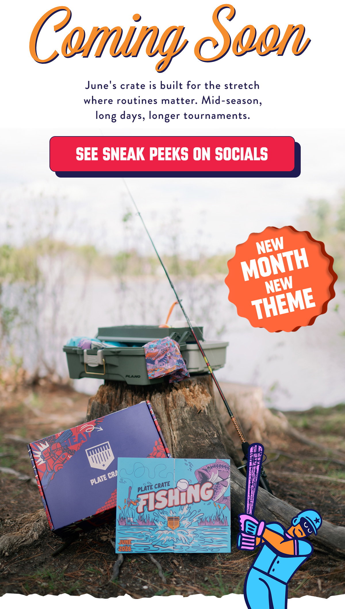 Coming soon! New month, new theme. SEE SNEAK PEEKS ON SOCIALS