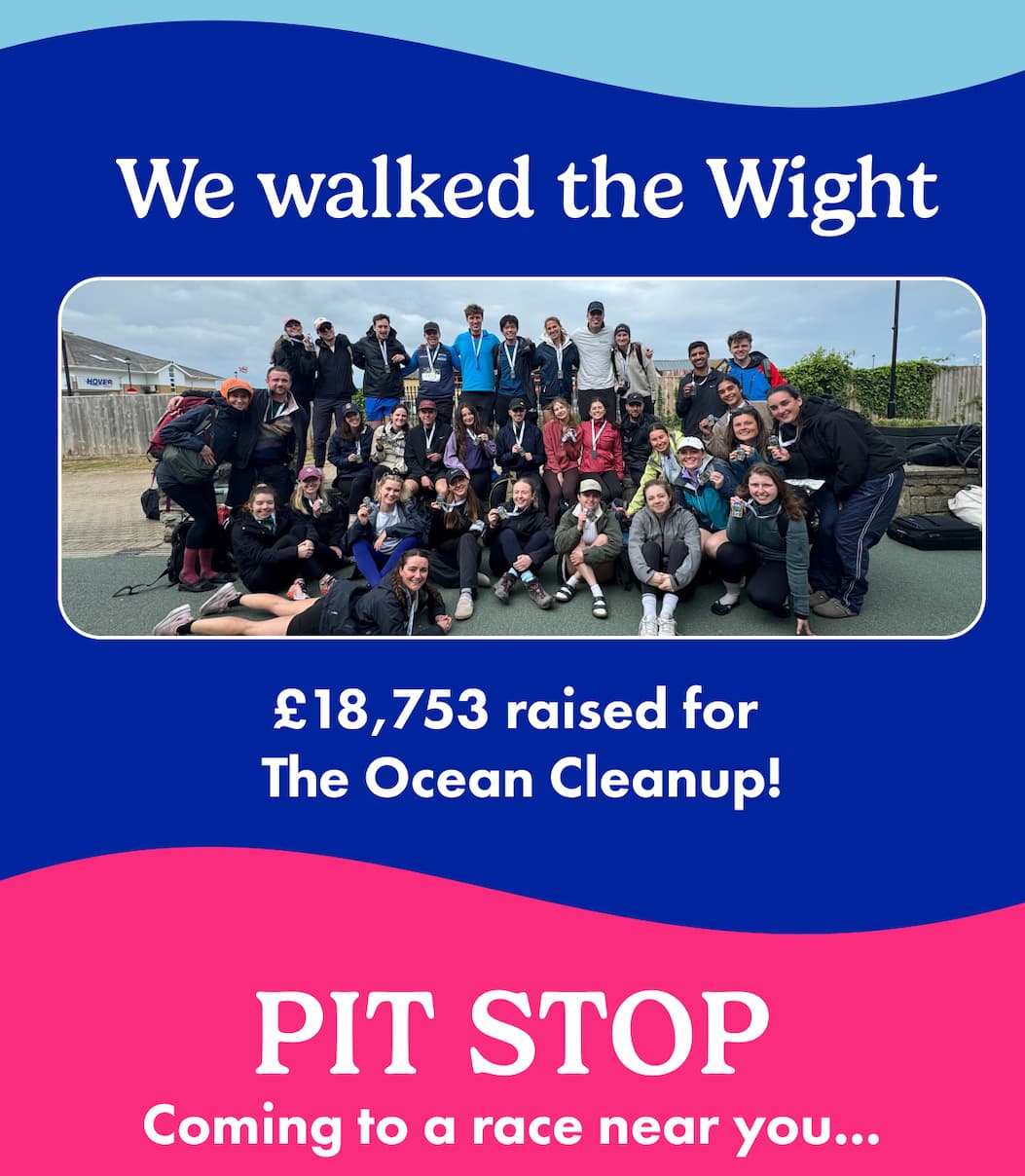 Walk the Wight: £18,753 raised for The Ocean Cleanup