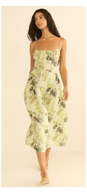 Benoit Dress In Floraison De Mures