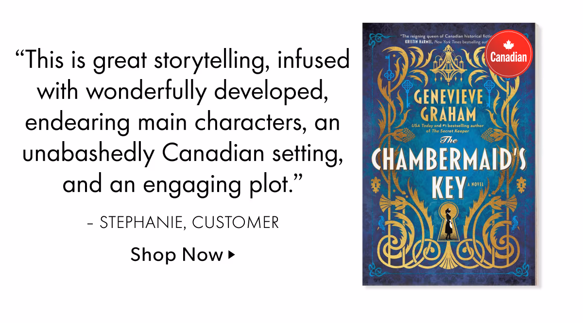 This is great storytelling, infused with wonderfully developed, endearing main characters, an unabashedly Canadian setting, and an engaging plot.