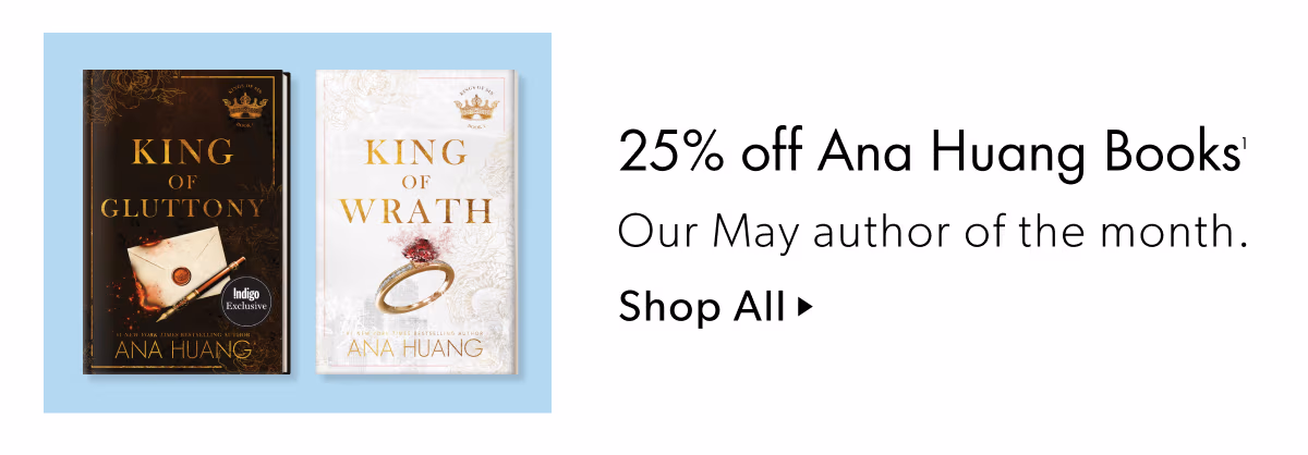 25% off Ana Huang Books | Our May author of the month.