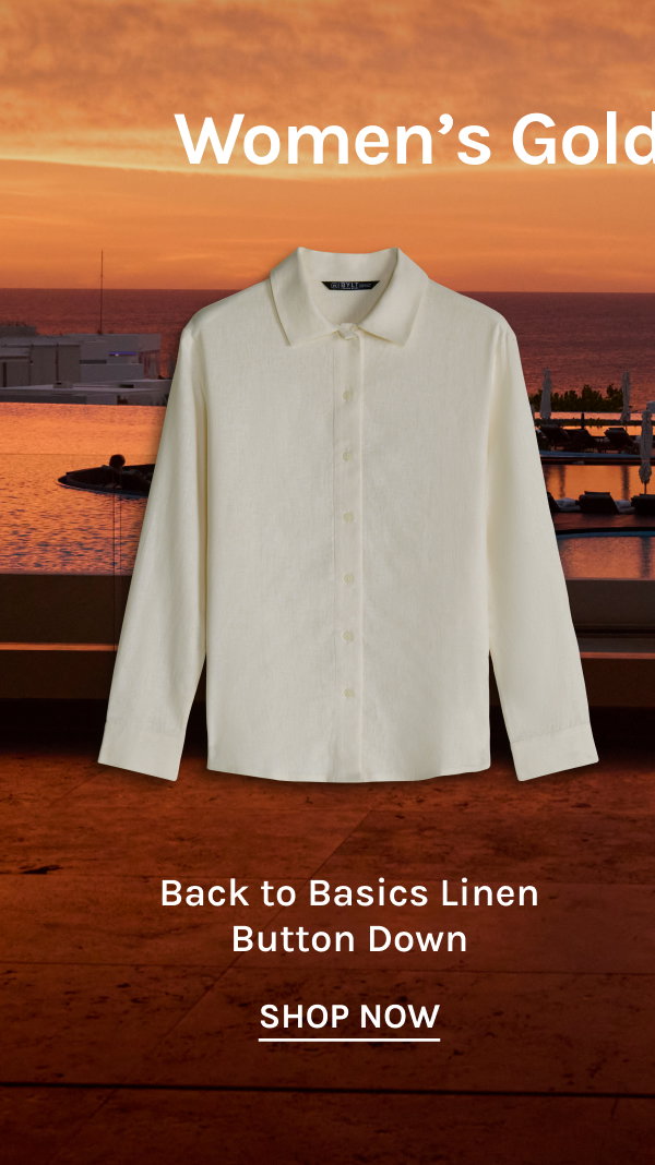 Back to Basics Linen Button Down  [[SHOP NOW]]