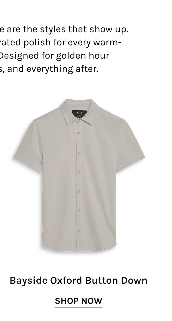 Bayside Oxford Button Down  [[SHOP NOW]]