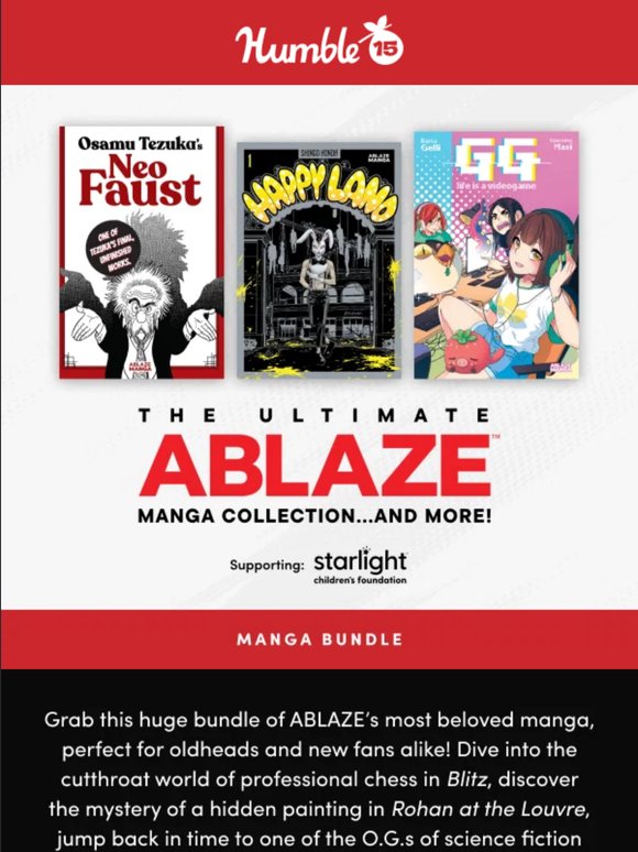 Don’t miss this mega manga bundle from ABLAZE!