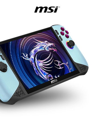 Découvrez la console portable MSI Claw 8 AI+ A2VM-246FR - Glacier Blue
