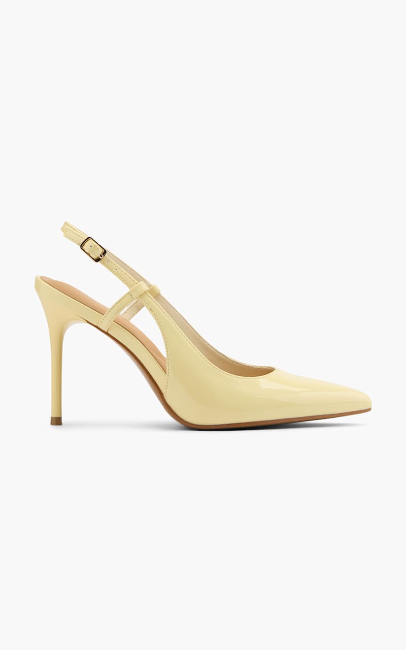 Slingback heel