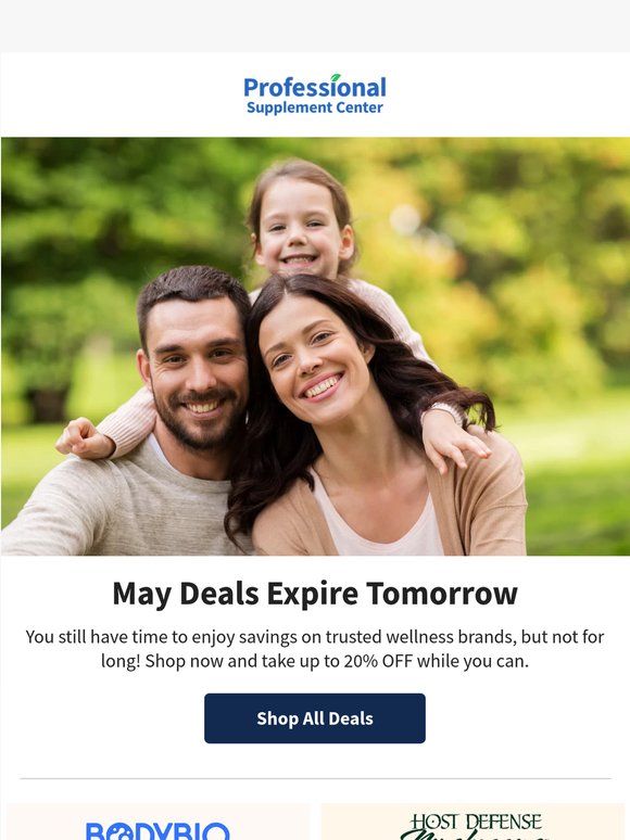 Final Countdown for May Deals